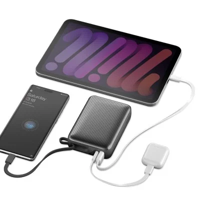 Energea Integra Ultra 45, 20000Mah Powerbank With Built In Usb-C Cable Pd45W -  Gun